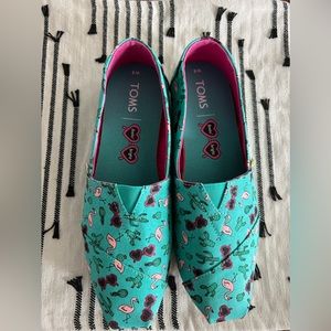 TOMS Alpargata summer print.